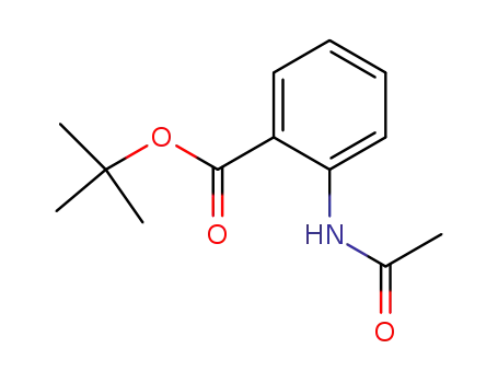 Molecular Structure of 19849-22-0 (tert-butyl o-acetamidobenzoate)
