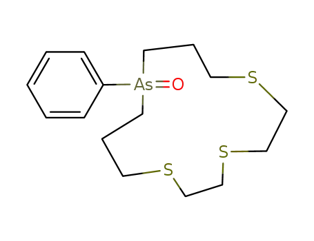 11-Phenyl-1,4,7-trithia-11-arsacyclotetradecan-11-oxid