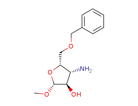3-Amino-5-O-benzyl-3-desoxy-β-D-xylofuranoside de methyle
