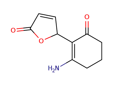 3-amino-2-<2-oxofuran-5(H)-yl>-2-cyclohexene-1-one