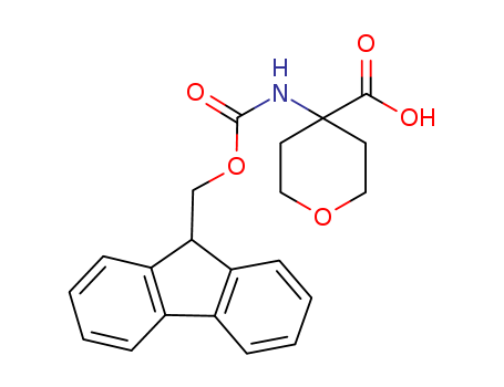 4-(FMOC-AMINO)-TETRAHYDROPYRAN-4-CARBOXYLIC ACID(285996-72-7)