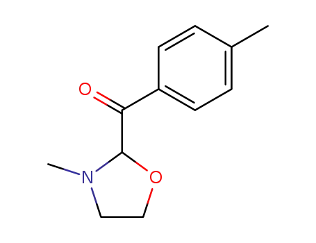Methanone, (3-methyl-2-oxazolidinyl)(4-methylphenyl)-