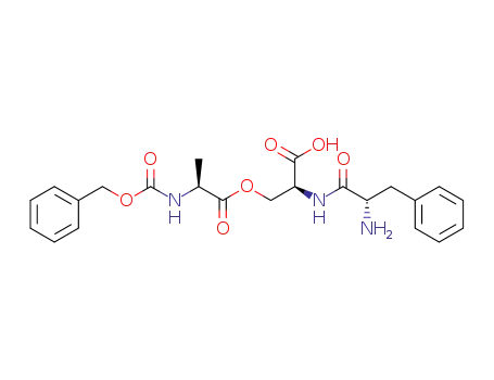 (S)-2-((S)-2-amino-3-phenylpropanamido)-3-(((S)-2-(((benzyloxy)carbonyl)amino)propanoyl)oxy)propanoic acid