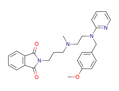2-[3-({2-[(4-Methoxy-benzyl)-pyridin-2-yl-amino]-ethyl}-methyl-amino)-propyl]-isoindole-1,3-dione