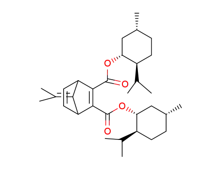 bis((1R,2S,5R)-2-isopropyl-5-methylcyclohexyl) 7-(propan-2-ylidene)bicyclo[2.2.1]hepta-2,5-diene-2,3-dicarboxylate