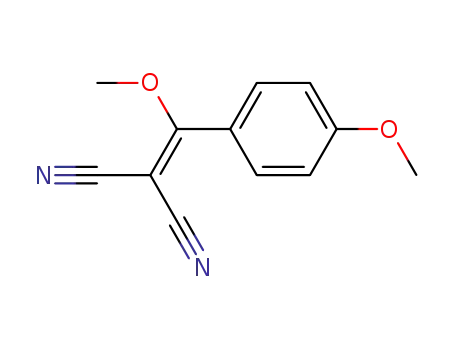 Propanedinitrile, [methoxy(4-methoxyphenyl)methylene]-