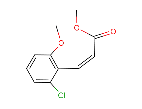 methyl 2-chloro-6-methoxy-cis-cinnamate