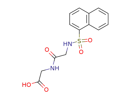 Glycine, N-[N-(1-naphthalenylsulfonyl)glycyl]-