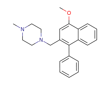 4-methoxy-1-phenyl-2-(4'-methylpiperazino)naphthalene