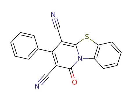 4-Oxo-2-phenyl-4H-9-thia-4a-aza-fluorene-1,3-dicarbonitrile