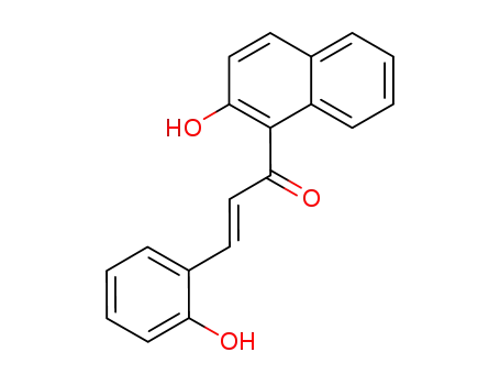 2-Propen-1-one, 1-(2-hydroxy-1-naphthalenyl)-3-(2-hydroxyphenyl)-