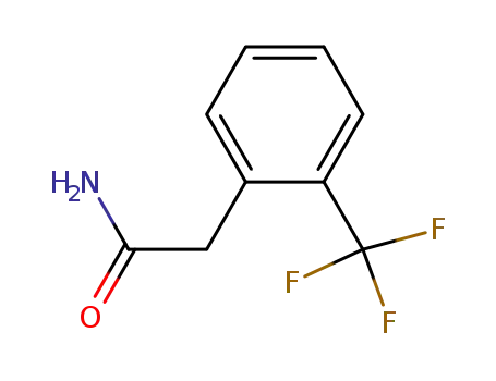 Molecular Structure of 34779-65-2 (2-(TRIFLUOROMETHYL)PHENYLACETAMIDE)