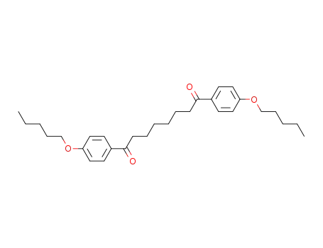 Molecular Structure of 120698-43-3 (1,8-Octanedione, 1,8-bis[4-(pentyloxy)phenyl]-)