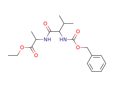 Molecular Structure of 879123-73-6 (<i>N</i>-(<i>N</i>-benzyloxycarbonyl-valyl)-alanine ethyl ester)