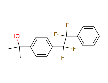 2-[4-(1,1,2,2-Tetrafluoro-2-phenyl-ethyl)-phenyl]-propan-2-ol