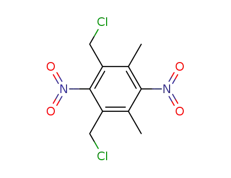 Benzene, 1,3-bis(chloromethyl)-4,6-dimethyl-2,5-dinitro-