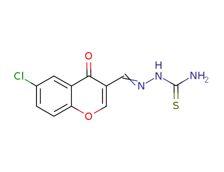 6-chloro-4-oxo-4H-chromene-3-carbaldehyde thiosemicarbazone