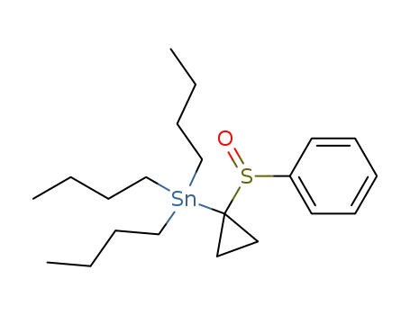 1-(phenylsulfinyl)-1-(tributylstannyl)cyclopropane