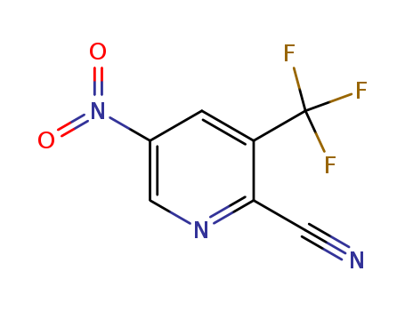 5-Nitro-3-trifluoroMethylpyridine-2-carbonitrile Cas no.573762-57-9 98%
