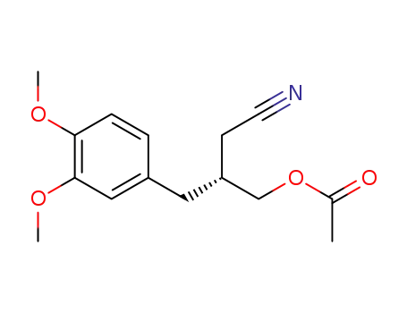 (R)-3-Cyano-2-<(3,4-dimethoxyphenyl)methyl>propyl acetate