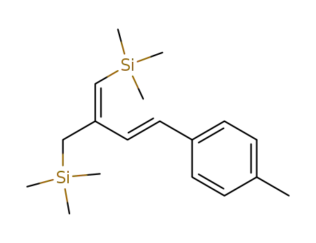 (Z)-trimethyl<4-(4-methylphenyl)-2-(trimethylsilyl)methyl-1,3-butadien-1-yl>silane