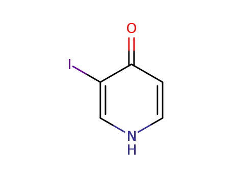 Molecular Structure of 98136-83-5 (3-IODO-1H-PYRIDIN-4-ONE)
