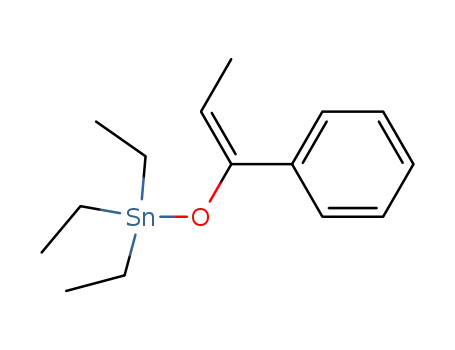 Stannane, triethyl[(1-phenyl-1-propenyl)oxy]-