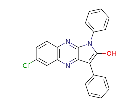 6-Chloro-1,3-diphenyl-1H-pyrrolo[2,3-b]quinoxalin-2-ol