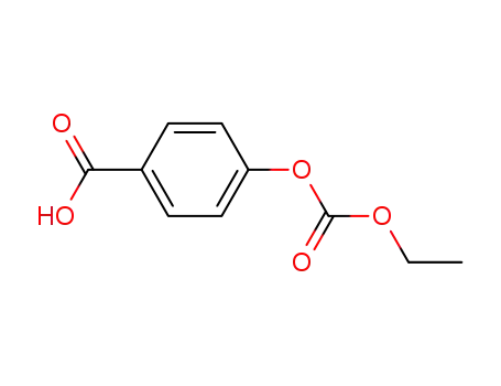 Molecular Structure of 15552-32-6 (4-Ethoxycarbonyloxybenzoicacid)