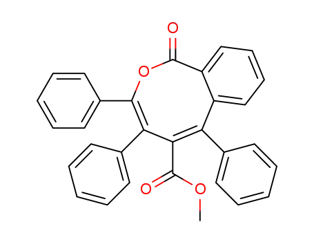 (3Z,5E)-1-Oxo-3,4,6-triphenyl-1H-benzo[c]oxocine-5-carboxylic acid methyl ester