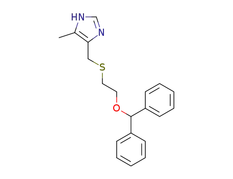 benzhydryl 2-{[(5-methyl-1H-imidazol-4-yl)methyl]sulfanyl}ethyl ether