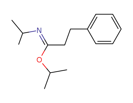 Molecular Structure of 103818-65-1 (isopropyl N-isopropyl-3-phenylpropanimidate)