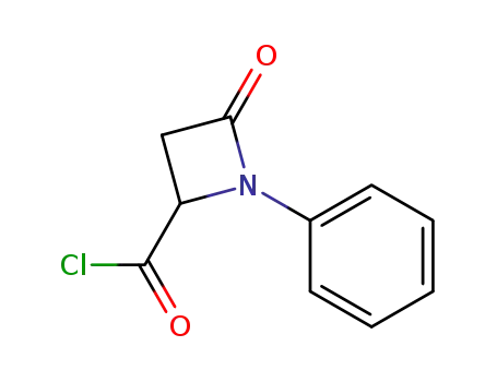 4-Oxo-1-phenylazetidine-2-carbonyl chloride