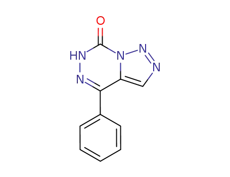 Molecular Structure of 118526-83-3 (4-phenyl-6H-<1,2,3>triazolo<1,5-d><1,2,4>triazin-7-one)