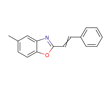 5-Methyl-2-(2-phenylethenyl)-1,3-benzoxazole
