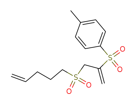 1-Methyl-4-[3-(pent-4-ene-1-sulfonyl)-prop-1-ene-2-sulfonyl]-benzene