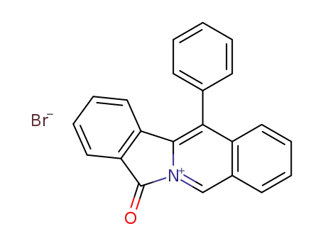 7-oxo-12-phenyl-7H-isoindolo <2,1-b> isoquinolinium bromide