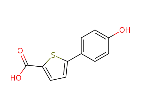 5-(4-Hydroxyphenyl)thiophene-2-carboxylic Acid