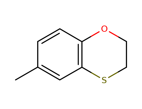 Molecular Structure of 102363-66-6 (1,4-Benzoxathiin, 2,3-dihydro-6-methyl-)