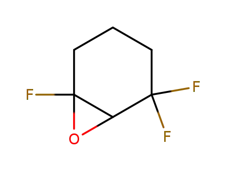 Molecular Structure of 145706-22-5 (7-Oxabicyclo[4.1.0]heptane,1,5,5-trifluoro-(9CI))