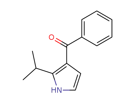 Molecular Structure of 121034-78-4 (3-benzoyl-2-isopropylpyrrole)