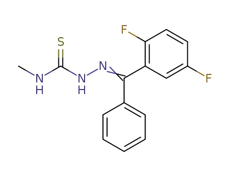 Hydrazinecarbothioamide,
2-[(2,5-difluorophenyl)phenylmethylene]-N-methyl-