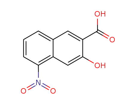 8-nitro-2-hydroxy-3-naphthoic acid