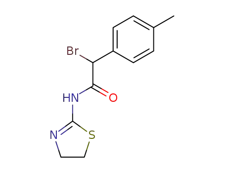 2-Bromo-N-(4,5-dihydro-thiazol-2-yl)-2-p-tolyl-acetamide