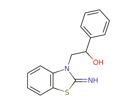 2-(2-imino-benzothiazol-3-yl)-1-phenyl-ethanol
