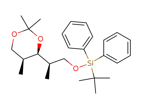 (2R,3R,4S)-1-(tert-butyldiphenylsiloxy)-3,5-isopropylidenedioxy-2,4-dimethylpentane