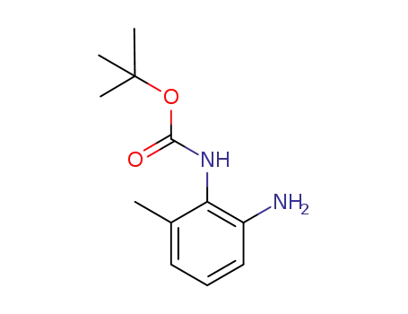 Molecular Structure of 885270-79-1 ((2-AMINO-6-METHYL-PHENYL)-CARBAMIC ACID TERT-BUTYL ESTER)