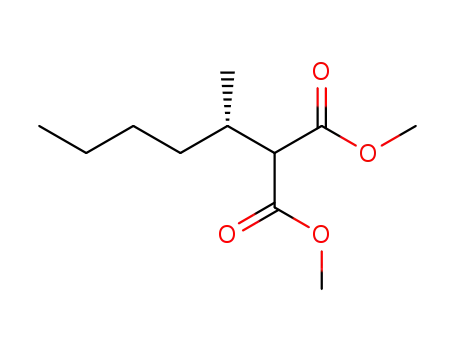 (S)-2-(1-methylpentyl)malonic acid dimethyl ester
