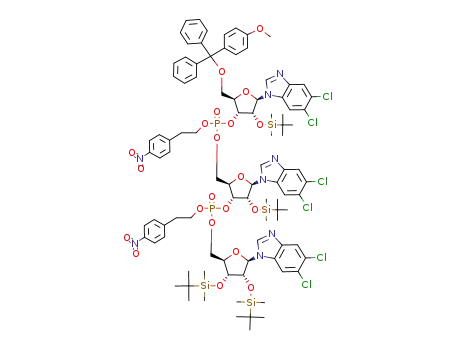 C<sub>96</sub>H<sub>120</sub>Cl<sub>6</sub>N<sub>8</sub>O<sub>21</sub>P<sub>2</sub>Si<sub>4</sub>