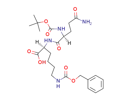 Boc-Gln-Lys(Z)-OH